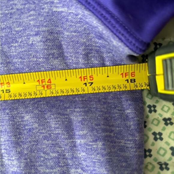 sweater small champion purple color says med but fits small - Picture 6 of 9